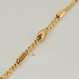 CENTRE BEADED TUBE BRACELET