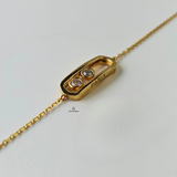 GOLD DIAMANTE BRACELET