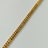 DOTTED DESIGN FLAT ANKLET