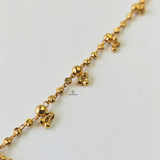BEADED CHARM BRACELET