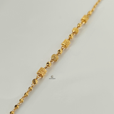 INTRICATE BEADED BLOCK BRACELET