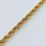 SOLID ROPE CHAIN BRACELET