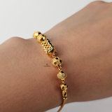 INTRICATE BEADED TUBE BRACELET