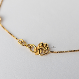 BEAD DIAMOND CUT ANKLET