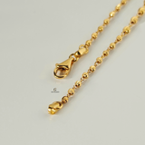 BEADED DIAMOND CUT BRACELET