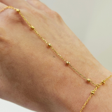 BEADED HAND CHAIN