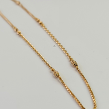 DAINTY BEADED CHAIN
