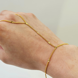 GOLD DESIGN HAND CHAIN