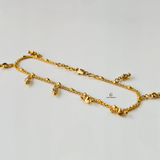 FLAT CHAIN TASSEL BRACELET