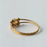 DAINTY BEADED RING