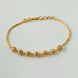 FILIGREE BEAD CHAIN BRACELET