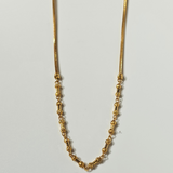 ADJUSTABLE BEADED NECKLACE