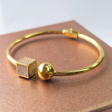 DIAMANTE CUFF BANGLE