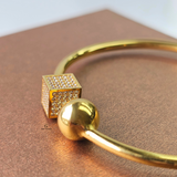 DIAMANTE CUFF BANGLE