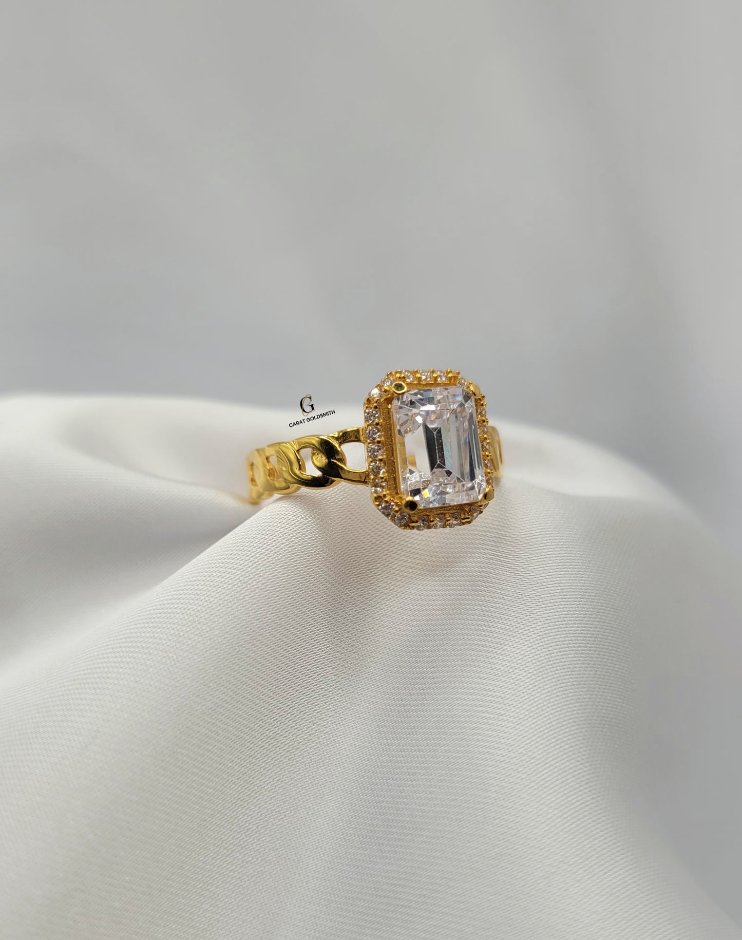 SQUARE CUBAN RING