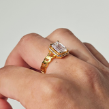 SQUARE CUBAN RING