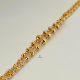 DOUBLE LAYERED BEADED BRACELET