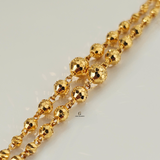 DOUBLE LAYERED BEADED BRACELET