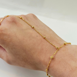 BEADED HAND CHAIN