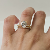 PEAR CUT RING SET