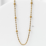 GOLD DOTTED 10 BEADS CHAIN