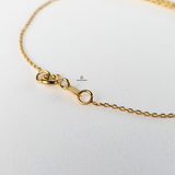 BEADED FINE CHAIN BRACELET
