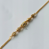 CENTRE CLUSTER GOLD BRACELET