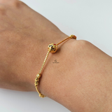 CENTRE BALL STATION BRACELET