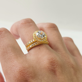 AURORA HALO RING SET