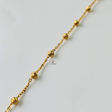 DIAMOND CUT STATION BRACELET