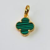 GREEN FLOWER CHARM