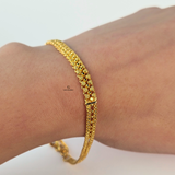 FLAT MIDDLE CUTTING BRACELET
