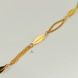TWO STRAND GOLD BRACELET