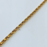 SOLID ROPE CHAIN BRACELET