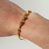 CHUNKY BEADED BRACELET