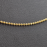 GOLD BEADED CHAIN