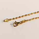 INTRICATE DIAMOND CUT ANKLET