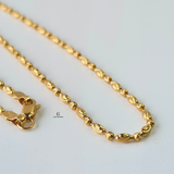 GOLD BEADED CHAIN