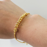 CENTRE CLUSTER GOLD BRACELET