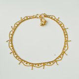 DRAPED CHAIN ANKLET