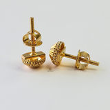 INTRICATE DESIGN CIRCLE STUDS