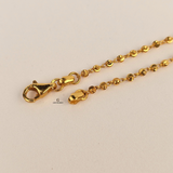 DIAMOND CUT STATION ANKLET