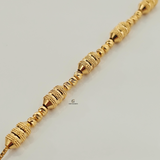 CENTRE BEADED TUBE BRACELET