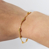 INTRICATE SWIRL BEADS BRACELET