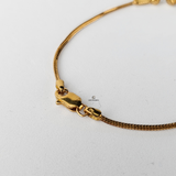 DIAMOND CUT BEADED BRACELET
