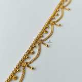 DRAPED CHAIN ANKLET