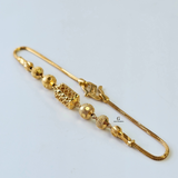 INTRICATE BEADED TUBE BRACELET