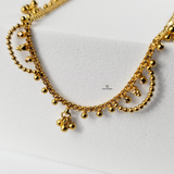DRAPED CHAIN ANKLET