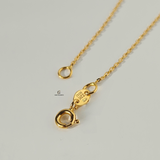 BEADED FINE CHAIN BRACELET