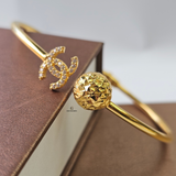 CC BALL CUFF BANGLE
